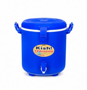 کلمن 15 لیتری قفل‌دار برند کیش ترموس