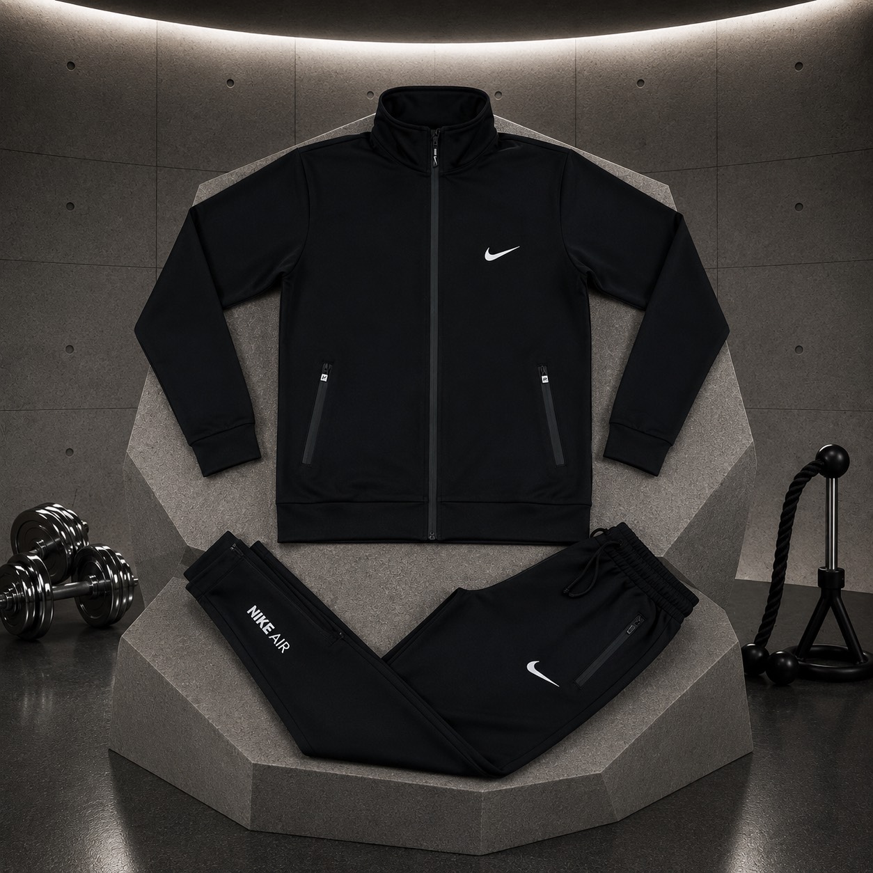 سویشرت شلوار مشکی بدون کلاه نایک – Nike