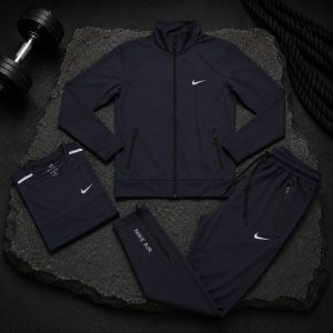 سویشرت شلوار سه تیکه نایک طوسی تیره - Nike