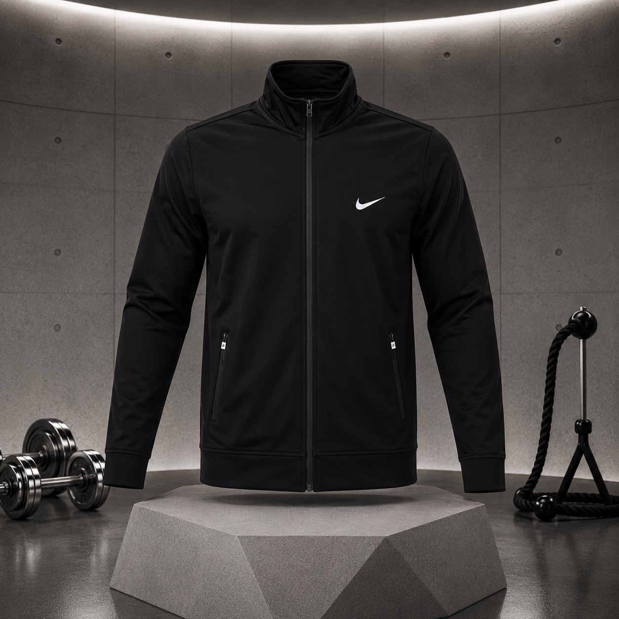 سویشرت مشکی بدون کلاه نایک – Nike