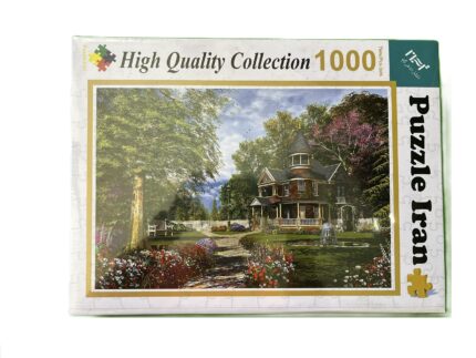 پازل هزار تکه طرح خانه باغ