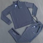 سویشرت شلوار نیم زیپ نایک طوسی - Nike - تصویر 4