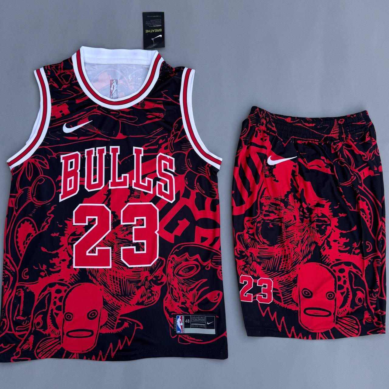 photo_2025-10-31_07-11-15 (1) ست بسکتبالی شیکاگو بولز قرمز - تصویر 1