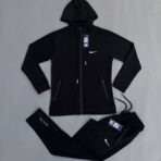 سویشرت شلوار کلاهدار نایک مشکی - Nike - تصویر 2