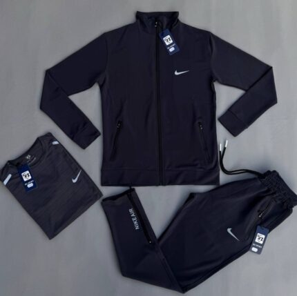 سویشرت شلوار سه تیکه نایک طوسی تیره - Nike