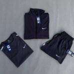 سویشرت شلوار سه تیکه نایک طوسی تیره - Nike - تصویر 4