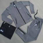 سویشرت شلوار سه تیکه نایک طوسی - Nike - تصویر 4