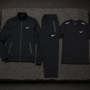 سویشرت شلوار سه تیکه نایک مشکی مردانه - Nike