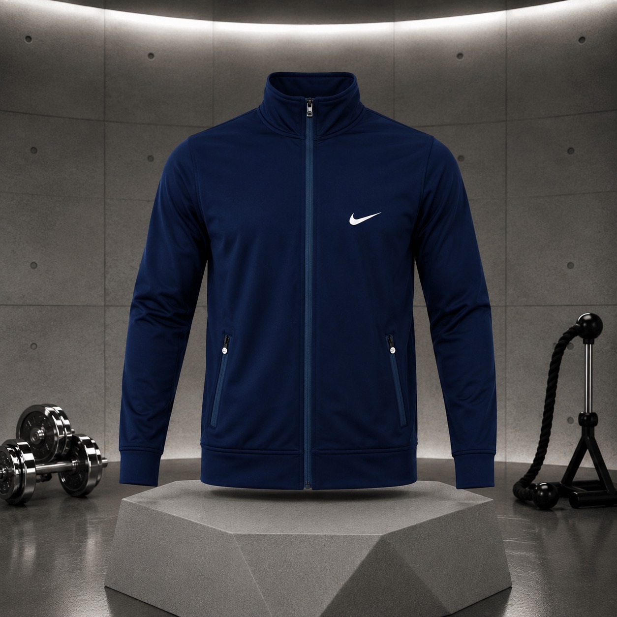 سویشرت سرمه ای بدون کلاه نایک – Nike