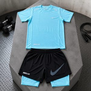 تیشرت شلوارک کشاله دار نایک آدامسی مردانه – Nike