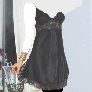 لباس خواب گیپور دار